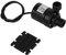MAGT Warmwasser Aquarium Wasserpumpe, ABS Kunststoff DC 24V Warmwasser Umwälzpumpe Geringer Verbrauch Solarenergie Brushless Motor Aquarium Submersible 800L / H 5M