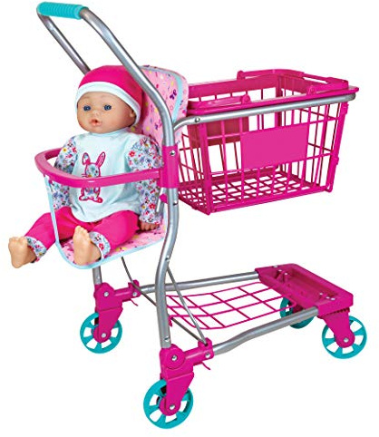 Shopping Cart with 16 Baby Doll