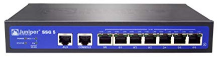 Juniper - Dispositivo di sicurezza Firewall (SSG-5-SH) a 7 porte, 256 MB (Ricondizionato)