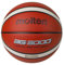 Molten BG3000 Basketball, für drinnen und draußen, Kunstleder, Größe 6, orange/elfenbeinfarben, geeignet für Jungen im Alter von 12, 13, 14 und Mädchen im Alter von 14 und Erwachsene, 32