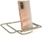 EAZY CASE Handykette kompatibel mit Xiaomi Redmi Note 10 Pro Handyhülle mit Umhängeband, Handykordel mit Schutzhülle, Silikonhülle, Hülle mit Band, Stylische Kette mit Hülle für Smartphone, Rainbow