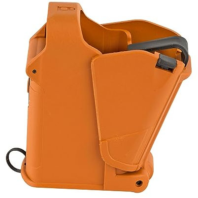 UpLULA maglula 9 mm to .45ACP universal Pistol Magazine Loader – Brown Orange UP60BO