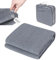 Laneetal Alfombra de Tienda de Campaña de HDPE 280 g/m2, Lona Impermeable para Acampada, Alfombras para Caravana, con 20 Clavos y Bolsillo de Transporte, Manta para Exteriores, Azul, 3x8 m