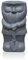 IDEALIST Funny Garden Gnome with a Shovel | Grey Reinforced Stone Gnome Plant Pot | Garden Planter with Drainage Holes L23 W21 H39 cm, with Inner Top D17 cm