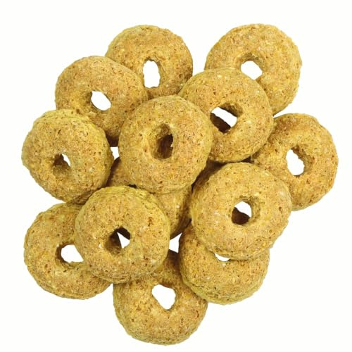 Schecker Hundeleckerli Ringe mit Banane 1500g | Hundekekse, kross gebacken