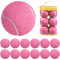 HUIOP 12 Confezioni di Palline da Tennis abbinate e da Allenamento a Pressione,Palla da Tennis di Allenamento