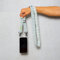 NOOMYA® Premium Fashion Handykette | Set Handyhülle iPhone 15 MAGSAFE & Handyband Sea Salt | Handygurt zum Umhängen | Necklace Hülle mit Band | Set Wechselband mit Phone Case | Geschenk