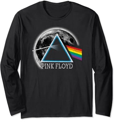 Pink Floyd Dark Side of The Moon Rock Music Band Long Sleeve T-Shirt