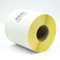 MDlabels Weiße Thermo etiketten auf Rolle 100x50mm 1000 Stück - permanent haftend, für Barcode, weiße Klebeetiketten zur Beschriftung Thermische etiketten