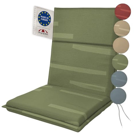 Doppler Niederlehner-Auflage Sierra, Gartenstuhl-Polster 100x48x6 cm