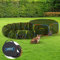 Outdoor Katzengehege - Tragbarer Catio Spielplatz für Katzenlauf, Kitty und Kleintiere - Zelt & Tunnel für draußen und drinnen spielen