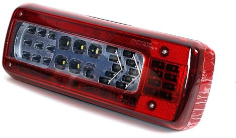 WHMH Auto Rückleuchten für Volvo FH 460 FMX 500,Anhänger Rücklicht Kontrollleucht,Multifunktion Heckleuchten Leuchten,A/Right