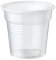 Generico Bicchieri plastica CAFFE' da 80 ml bianchi o trasparenti - bicchierini da caffè 80cc varie pezzature (500 pezzi trasparente)