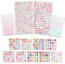 1780 piezas de strass autoadhesivos – brillantes para la cara – diamantes para manualidades – pegatinas infantiles – pegatinas diamantes – adecuados para pegatinas y decoraciones artesanales