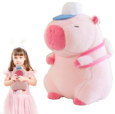 Kustimantu Plüschtier,25 cm Weiches Kuscheltier | Kuscheliges Sammlerstück, Kuschelpuppe Für Kinder Und Erwachsene Als Wohnaccessoire