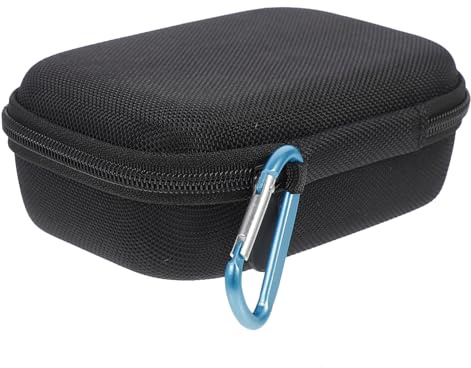Operitacx Hartschalenkoffer für Kabellose Lautsprecher Kompatibel mit Jbl Go Stoßdämpfende Aufbewahrungsbox mit Clip für Reisen Organizer für Lautsprecher