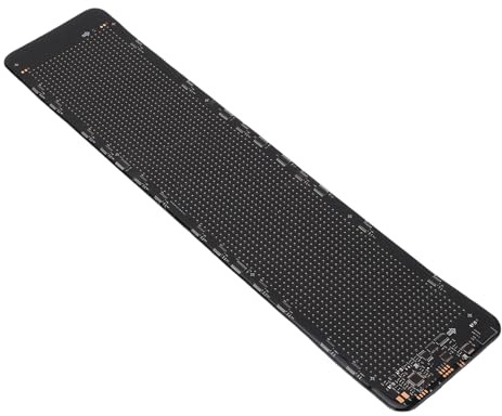 Yechiry Pantalla LED Flexible Programable 15.4 X3.9, Control Remoto de la Aplicación Animación de Patrones de Texto Personalizado, Signo de Desplazamiento a Prueba de Agua IP64 para Tienda,