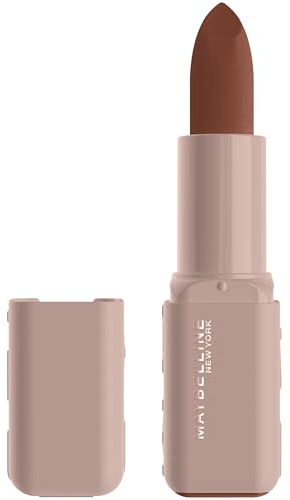 Maybelline Lipstick Serum Bullet 8H Plumping Hyaluronic Matte 007 Avenue A | With Hyaluronic Acid, Plumping Moisture, Oil Blend, Matte Formula, Moisturizing, Vibrant Colour