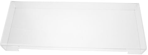 GALPADA Transparenter Acryl Tastaturschutz Präzisionspassform Staub Flüssigkeitsschutz Für Haushalts Gaming-tastaturen Vielseitiges Keyboard Cover