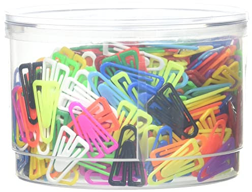 Laurel Plastikklips 25 mm antimagnetisch 500 Stück farblich sortiert