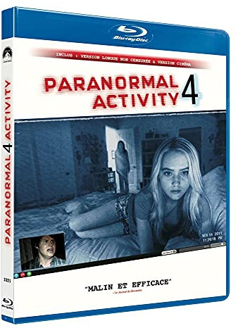 Paranormal activity 4 [Blu-ray] [FR Import]
