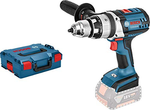 Bosch GSB 18VE-2-LI - Taladro (Ión de litio, 18V, 4 Ah, 2.5 kg, Negro, Azul)