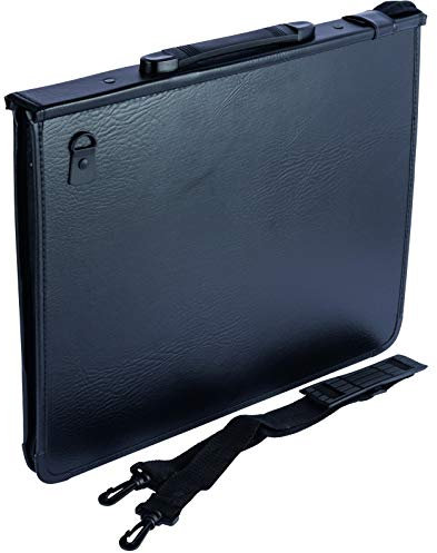 Rumold Ringbuch PVC A2 Lederoptik schwarz