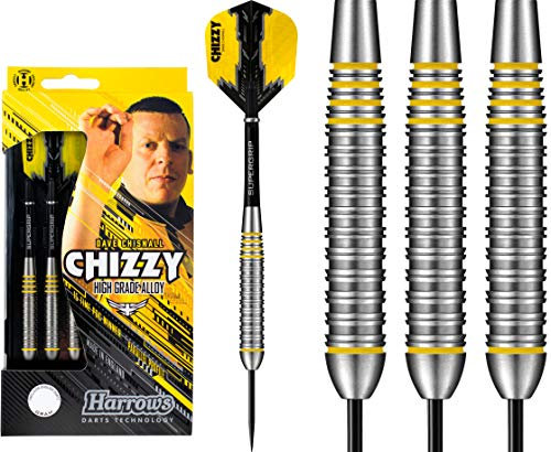 Harrows Soft Darts Dave Chisnall Chizzy Brass Tungsten Look Softtip Dart Softdart (21 Gr)