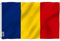 Anley Fly Breeze 3x5 pies Bandera de Rumania - Color Vivo y Resistente a la decoloración UV - Encabezado de Lona y Doble Costura - Banderas rumanas Poliéster con Arandelas