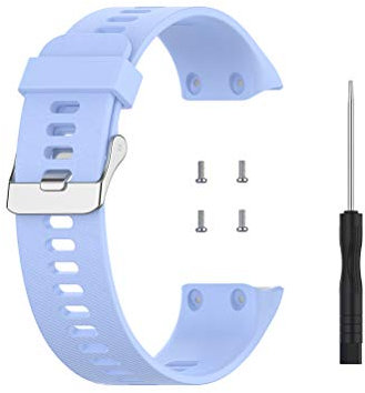 MeiLiu Bracelet de Remplacement en Silicone pour Garmin Forerunner 35 / Forerunner 30 / ForeAthlete 35J / Forerunner 35J