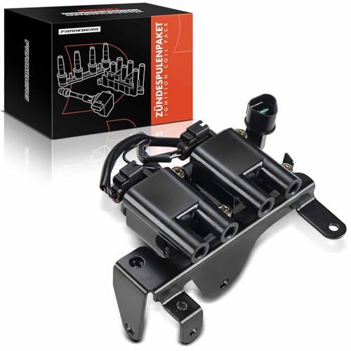 Frankberg Zündmodul Zündspule 3-polig mit Halter Replace# 2730102100 | Kompatibel mit Hyundai Getz TB 1.1L 2002-2009; Nur passend für Fahrzeug 1.1L Benzin