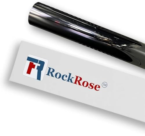 RockRose 5 % Autofenster-Tönung, 91,4 cm x 30 m, 1-lagig, Carbon-Kohle-Sichtschutzfolie, Hitze, UV und IRR, Block-Tönung für Autos oder Zuhause, Klebefolie, leicht schrumpfend, Plotterfreundlich, Pro