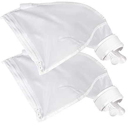 S-Union Sac de Nettoyeur de Piscine,Pochette en Nylon à Fermeture Eclair de Remplacement pour Les Pièces de Nettoyeur de Piscine Polaris 280 et 480 (2 Pack).