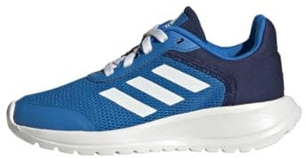 adidas Tensaur Run Shoes Laufschuhe, Blue/Core White/Dark Blue, 38 EU