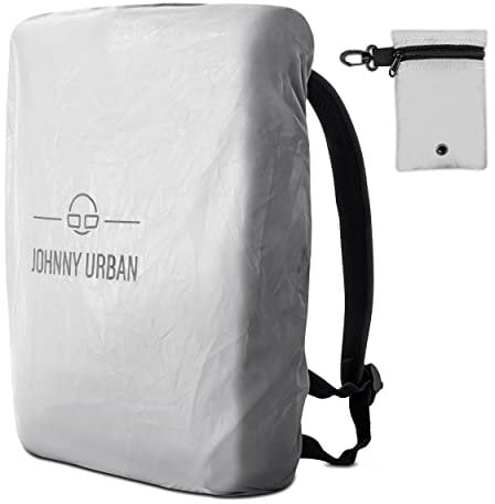 Johnny Urban Regenschutz für Rucksack Reflektierend - BO - Regenhülle für Backpack, Schulranzen oder Schulrucksack, Faltbarer Regenüberzug 15l-30l - Wasserdicht