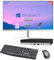 Mini PC Reconditionné Complet | Intel Core i5-8400 | 16Go RAM | SSD 512Go | Windows 11 Pro + Office 2021 | Écran 27 avec Haut-parleurs | Wi-FI | Clavier Souris Inclus (Reconditionné)