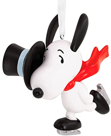 Hallmark Peanuts Snoopy Skating Weihnachtsdekoration (0003HCM1087)