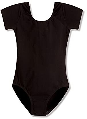 ROYAL SMEELA Body Ginnastica Artistica Bambina Ginnastica Leotards Balletto Body Danza Classica Manica Corta Balletto Leotard body da danza Ragazze Rosa Nero da 3 a 11 Anni body per danza classica