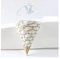 SISWIM Blumenampel Handmade Hängende Pflanzgefäß Wand Blume Korb Topf Garten Dekor Pflanzenanzeige Vase for Innenschlafzimmer Outdoor Dreieck Lagerung Hängepflanztöpfe (Color : A)