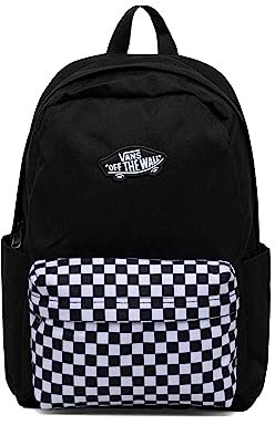 ZAINO VANS NEW SK0OLL BACKPACK - VN000628 Y28 BLACK/WHITE CHECKER