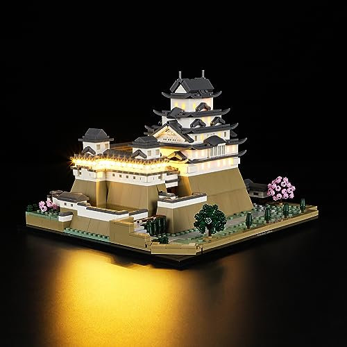 LIGHTAILING Led Licht für Lego- 21060 Burg Himeji – Beleuchtungsset Kompatibel Mit Lego Modell (Lego Bausteinen Modell Nicht enthalten)
