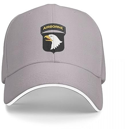 OAKITA Basecap 101st Airborne Division Insignia Logo Cap Baseballkappe Baseballmütze für Herren Damen