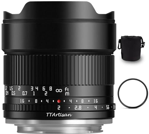 TTARTISAN 10mm F2 ASPH APS-C Obiettivo con messa a fuoco manuale ultra grandangolare ad ampia apertura per fotocamere Nikon Z-Mount Z50 ZFC Z30 Z5 Z6 Z7 Z6II Z7II Z9