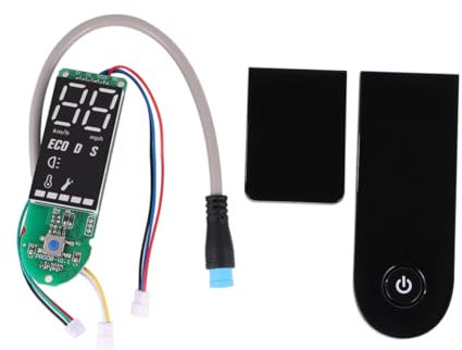 Kisangel Elektroroller Armaturenbrett Panel Ersatzplatine Für M365 Schwarz Bereit
