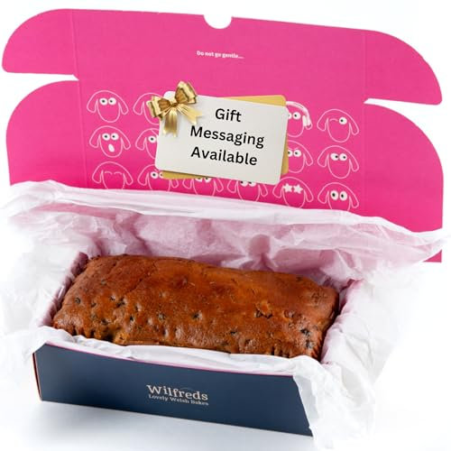 Wilfreds Authentic Bara Brith Welsh Cake - Traditional Fruit Cake Infused with Welsh Brew Tea - Perfect for Tea Time Treats and Gifting - A Delight for Fruit Cake Lovers