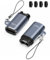 AIYEEN Watch Charging Adapter, USB C Female to Male Adapter Charging Port Compatible with Garmin Fenix ​​​​​​7/7S/7X/6/6X/6S, etc., Type-C Watch Charger with Anti-lost Buckle (USB-C)