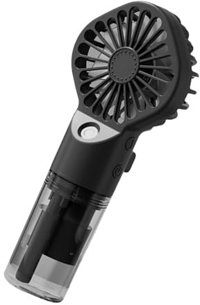 Ventilador de pulverización de refrigeración – Ventilador portátil, ventilador de pulverización de agua portátil | Ventilador de refrigeración personal eléctrico compacto recargable, pequeño