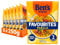 Bens Original Favourites Paella Chorizo and Vegetable ready in 2 minutes Microwave Rice Meal serves 1 multipack 6x 250g