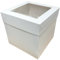 LARRYROO 5 Stück hohe Kuchenbox extra tief mit klarem Sichtfenster, ideal für hohe Feier, Hochzeit, Geburtstagstorten (30,5 cm)
