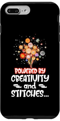 POWERED BY CREATIVITY AND STITCHES Case for iPhone 7 Plus/8 Plus